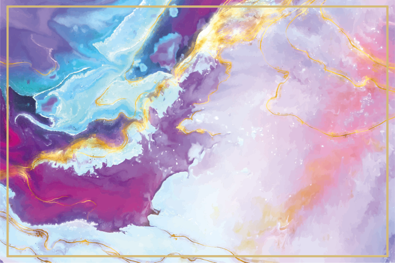 Abstract Marbled texture vinyl rug - TenStickers