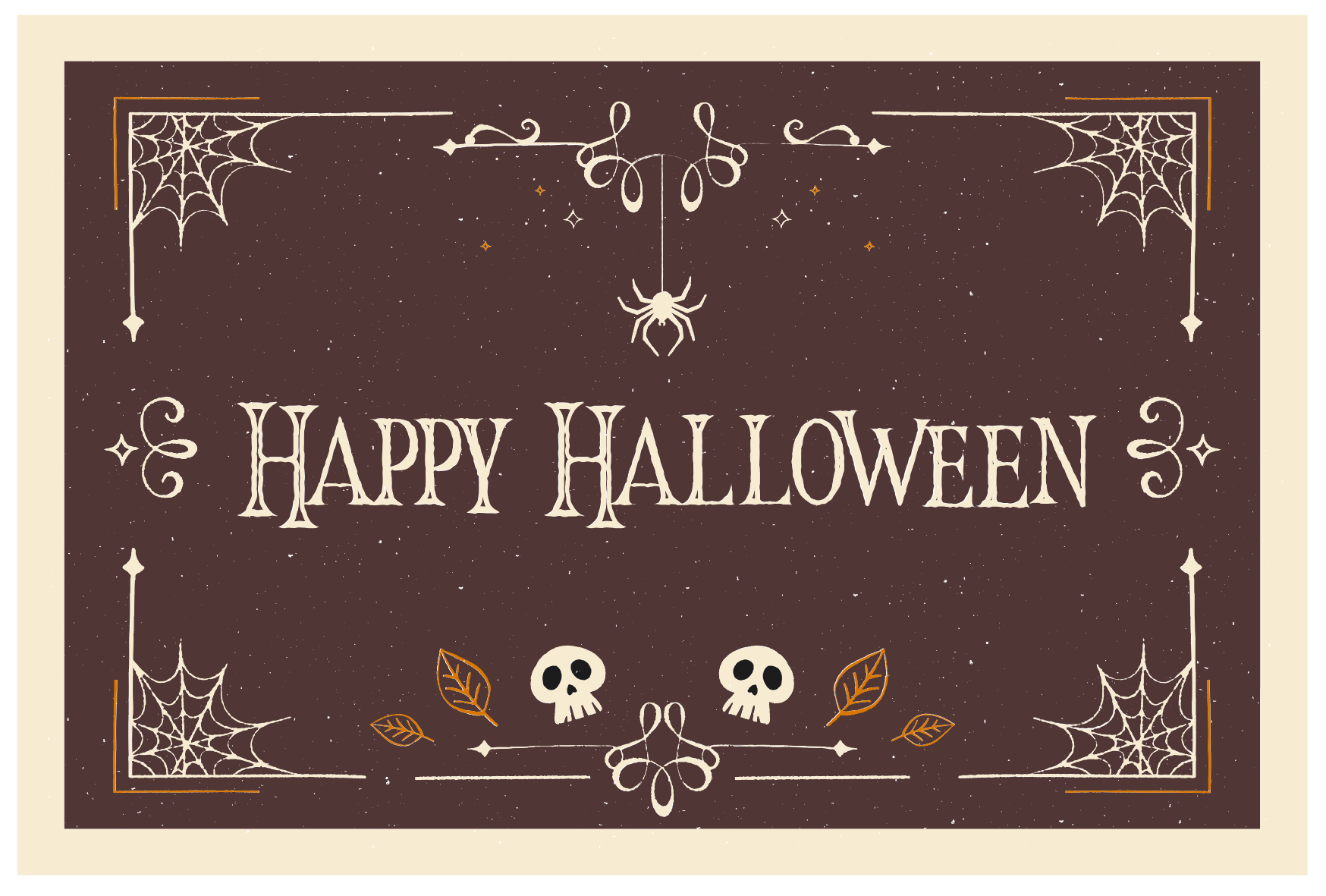 Halloween vinyl rug for festive celebration decor - TenStickers