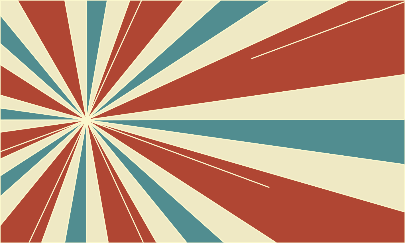 Radiant Sunburst geometric vinyl rug - TenStickers