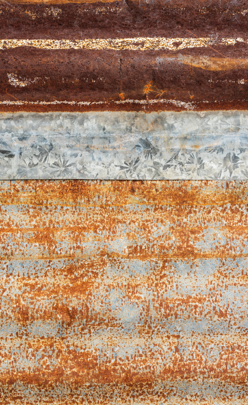 old rusty vintage vinyl rug - TenStickers