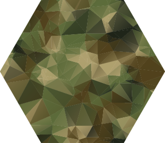 Geometric vinyl rug geometric patterned hexagon - TenStickers