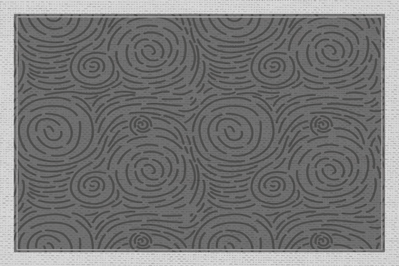 Swirling Patterns texture vinyl rug - TenStickers