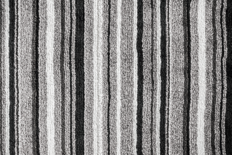 Striped Textured Surface stripes vinyl rug - TenStickers