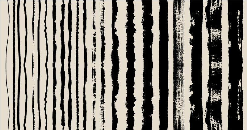 Abstract Monochrome kitchen vinyl rug - TenStickers