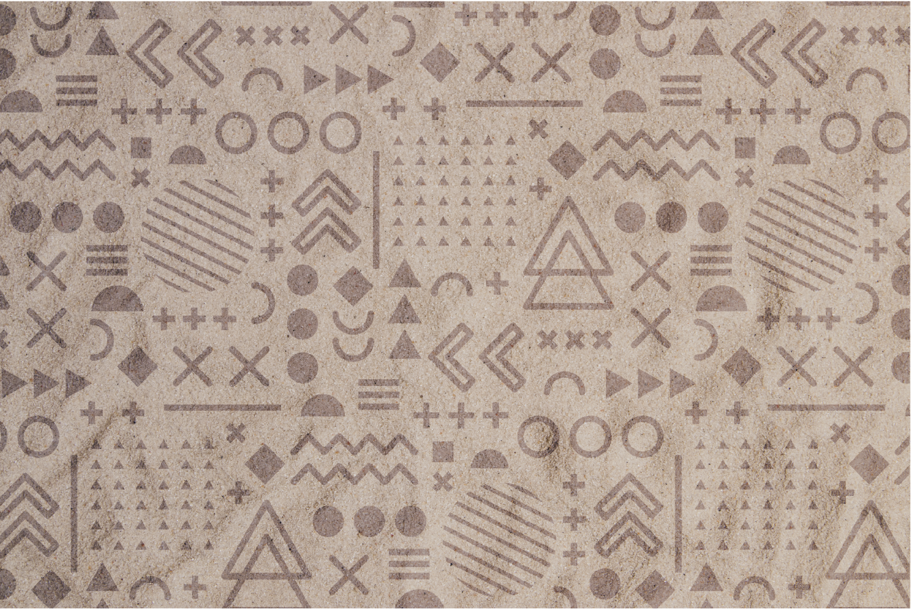 Ethnic vinyl rug ethnic patterned decor - TenStickers