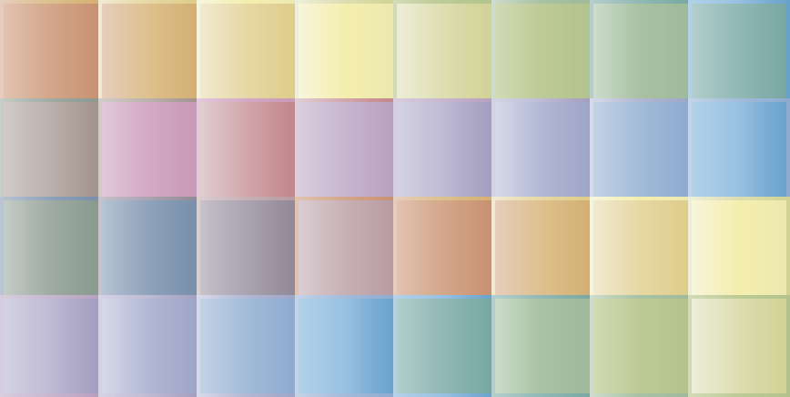 Colorful Pixelation kitchen vinyl rug - TenStickers