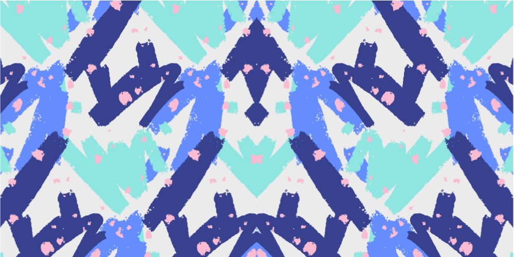 Abstract Camouflage Pattern living room vinyl rug - TenStickers