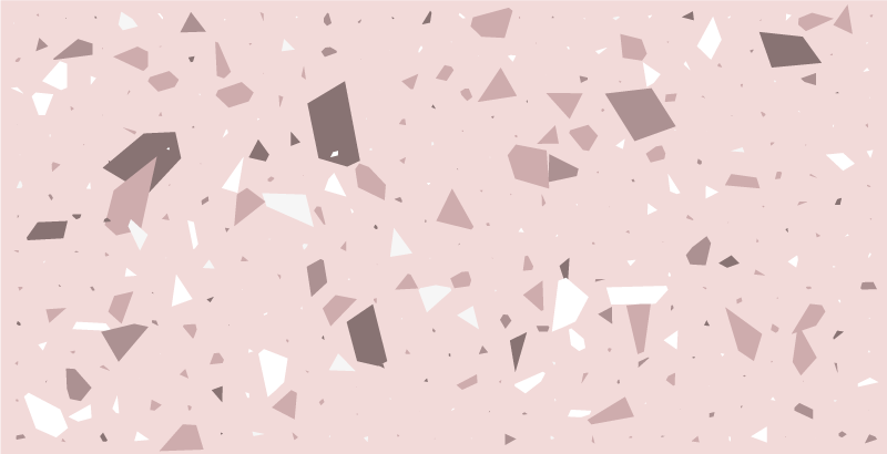 Pink textured kitchen vinyl rug - TenStickers