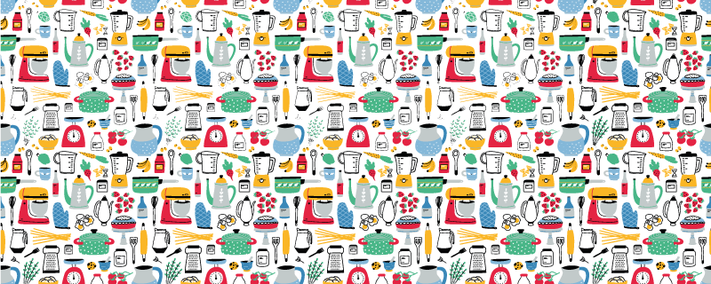 Letter Blocks alphabet vinyl rug - TenStickers