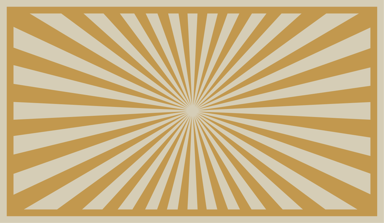 Sunburst rug modern design - TenStickers