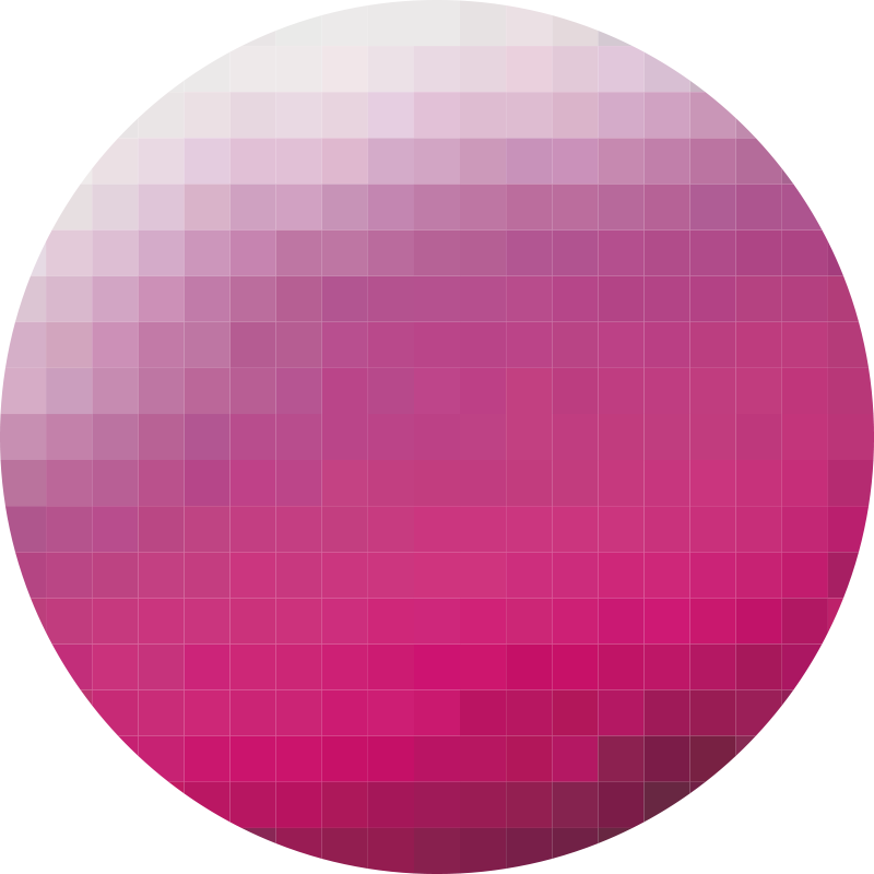 Gradient Sphere minimal vinyl rug - TenStickers