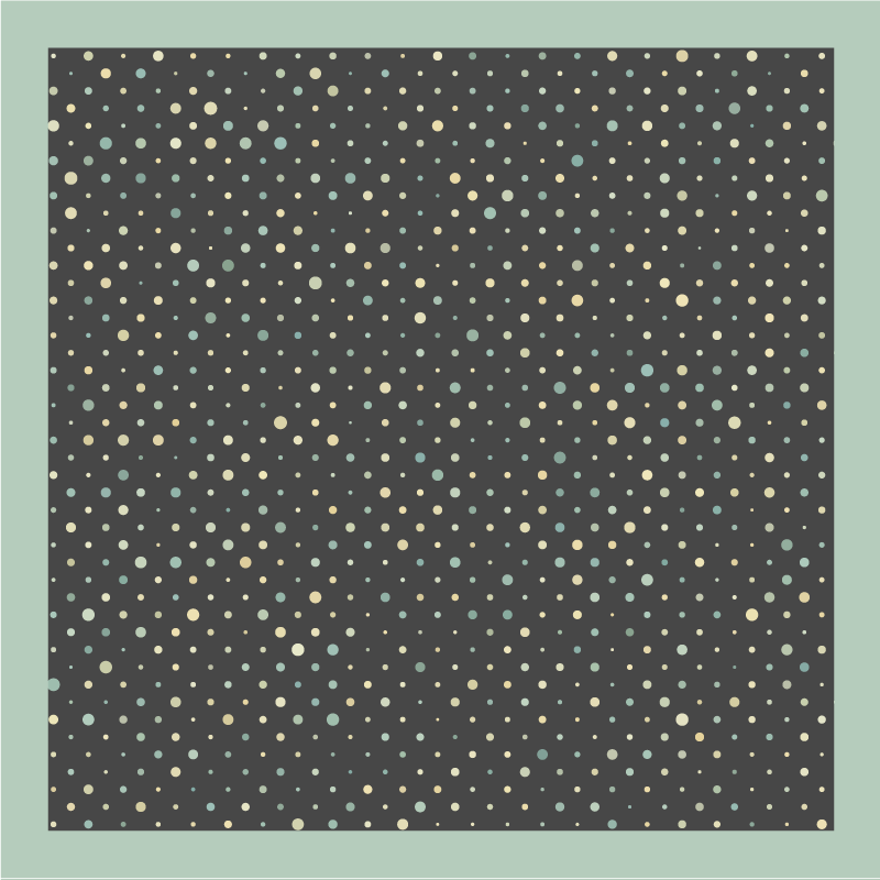 Polka-Dot Pattern stripes vinyl rug - TenStickers