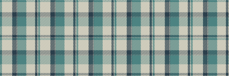 Plaid arrangement kitchen vinyl rug - TenStickers