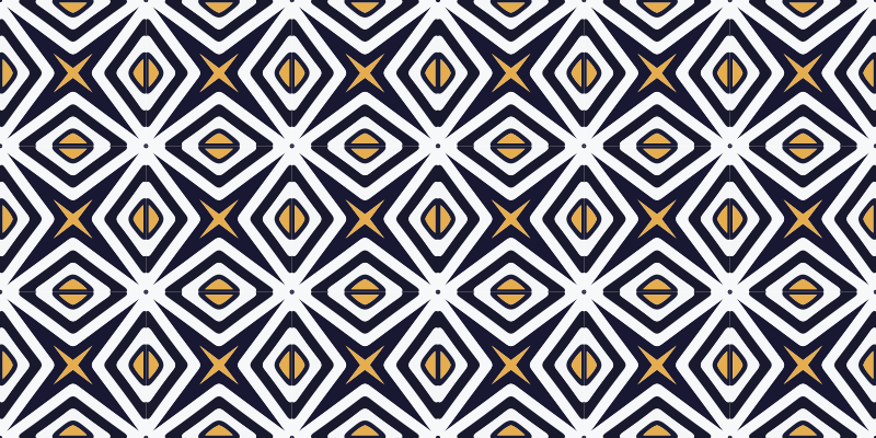 Altair tile effect vinyl rug - TenStickers