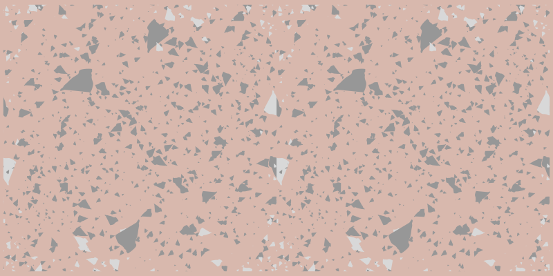 Pink Terrazzo Splatter marble vinyl rug - TenStickers
