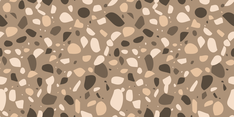 Abstract pebble stone effect vinyl rug - TenStickers