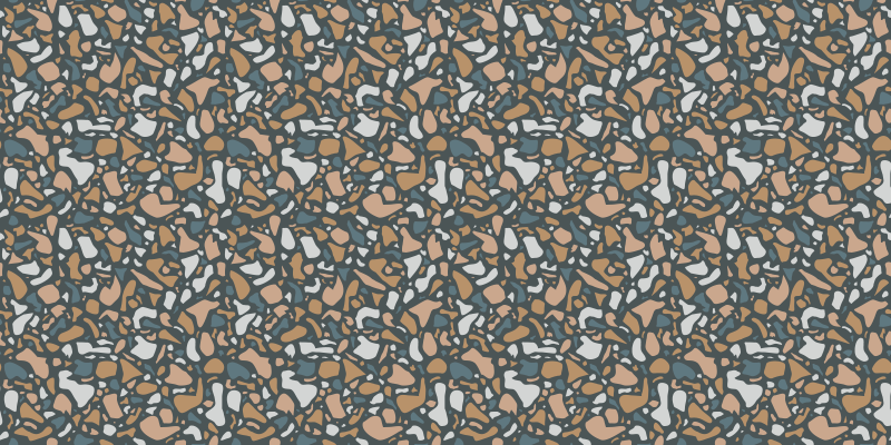 Abstract Pebble Pattern texture vinyl rug - TenStickers
