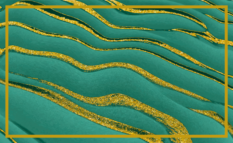 Abstract Wave Pattern marble vinyl rug - TenStickers