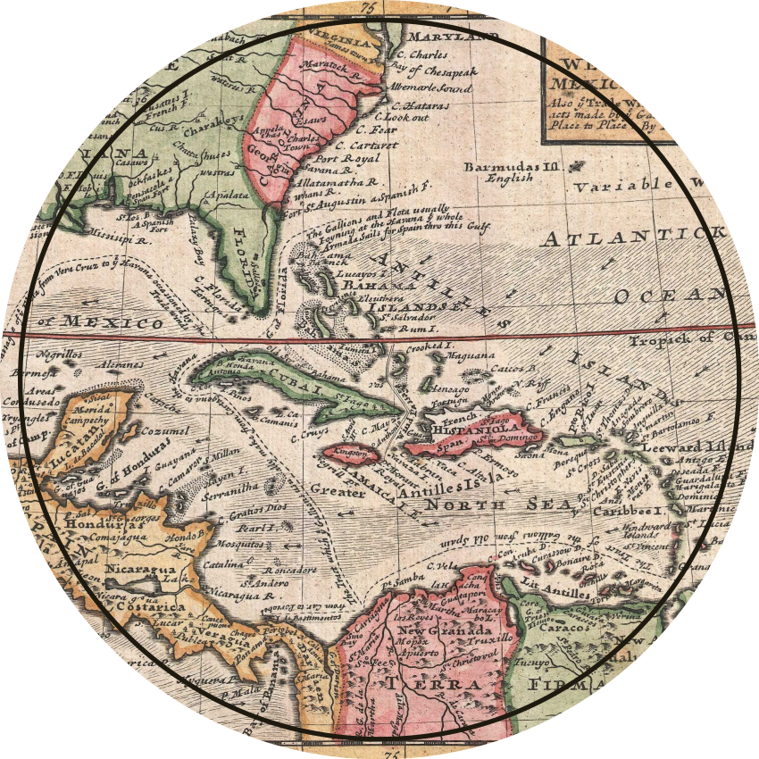 Antique Map Design world map vinyl rug - TenStickers