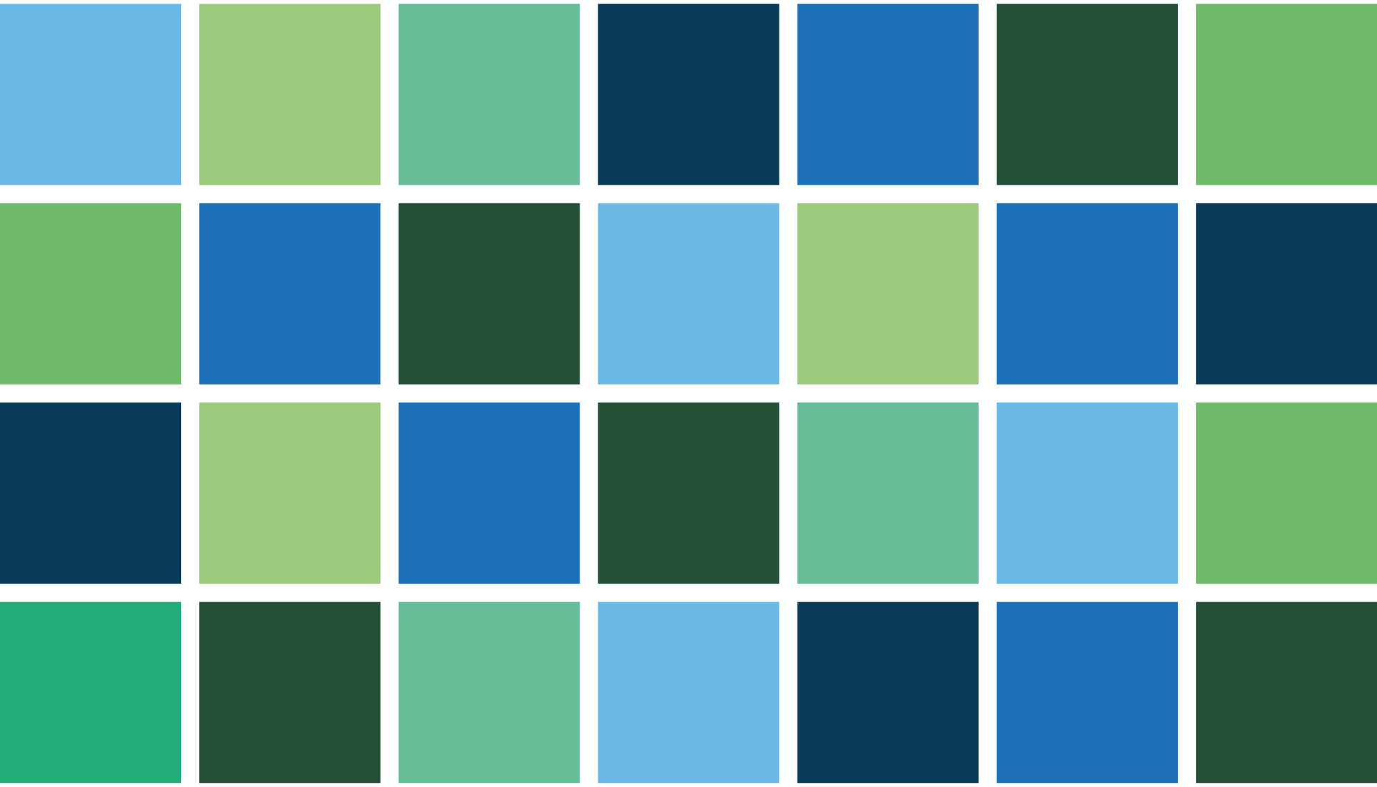 Colorful Square Blocks bathroom vinyl rug - TenStickers