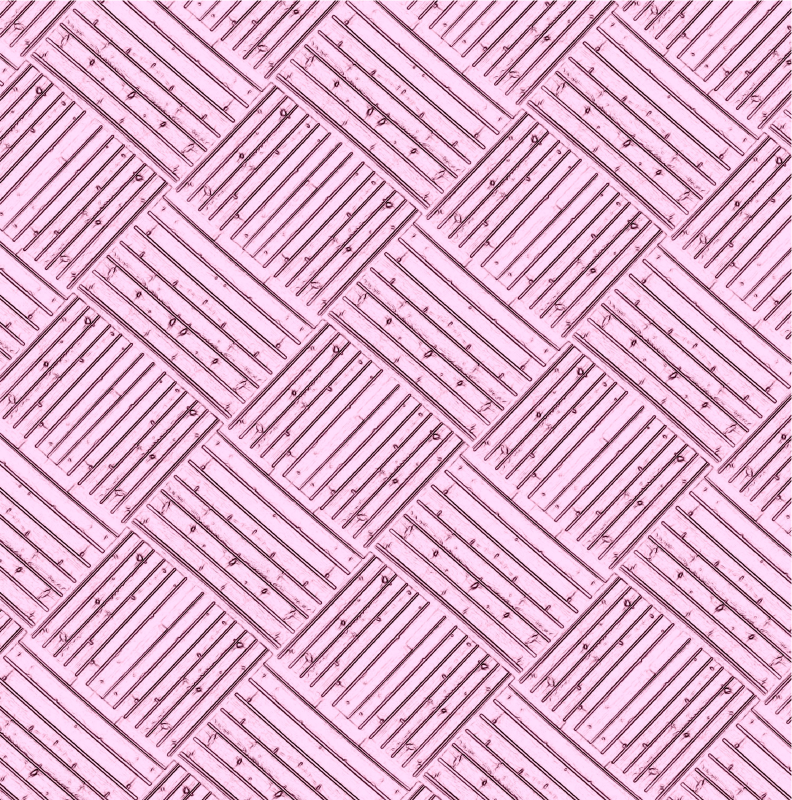 Pink Wood Pattern bathroom vinyl rug - TenStickers
