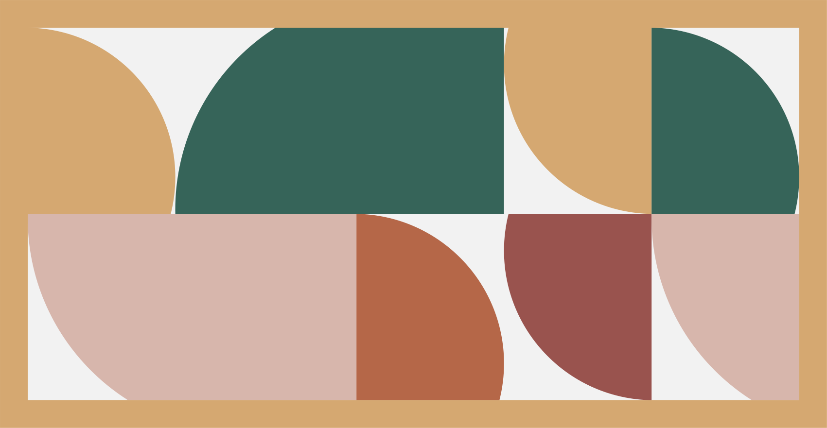 Angular abstract segments modern vinyl rug - TenStickers