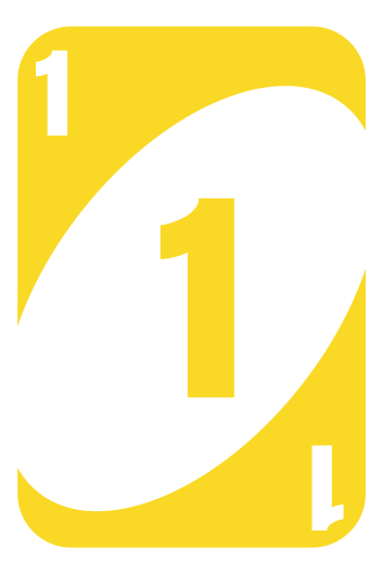 Yellow Number One gaming vinyl rug - TenStickers