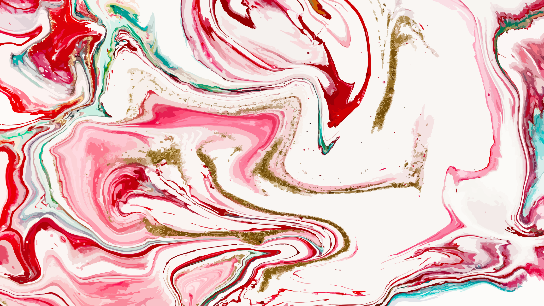 Swirling Pink Elegance modern vinyl rug - TenStickers