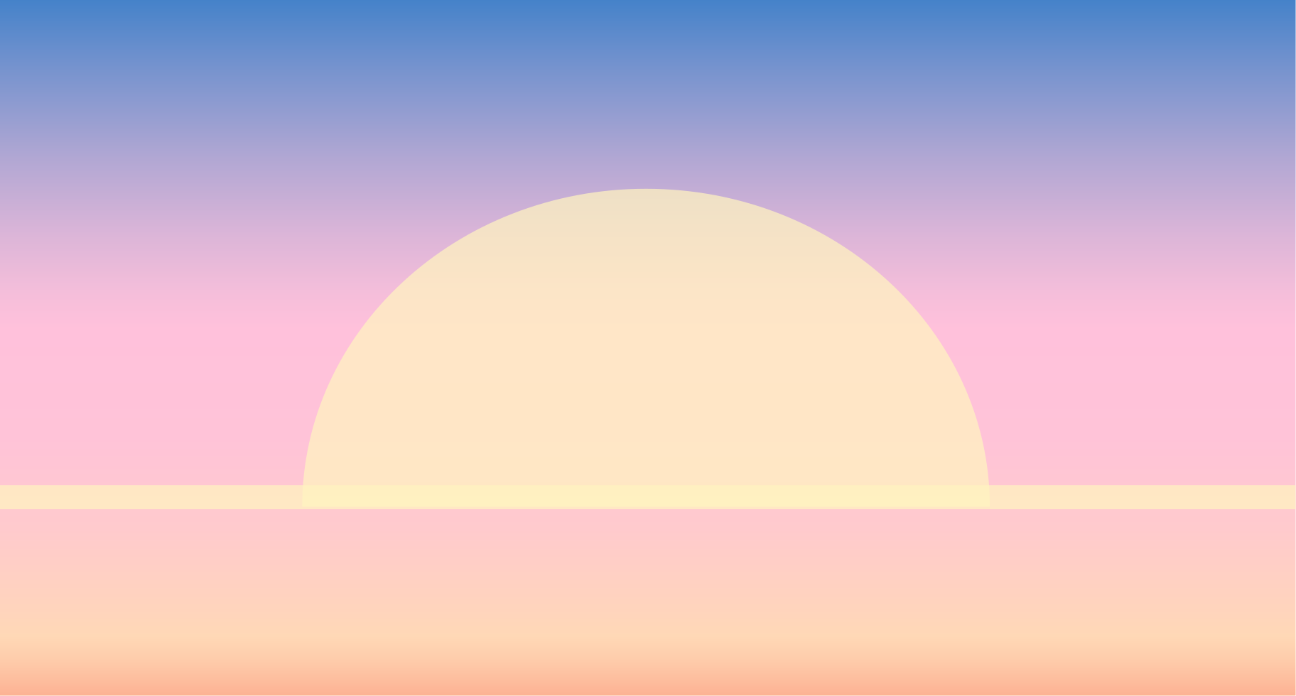 Sunrise Gradient nature vinyl rug - TenStickers