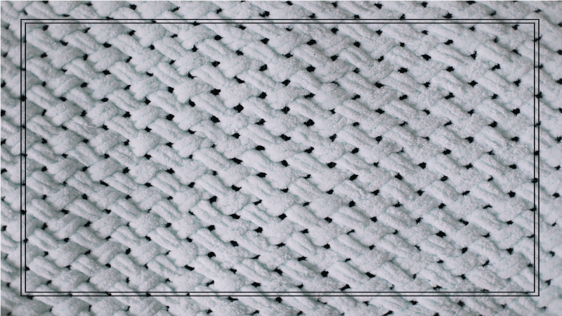 Elegant Knit Pattern texture vinyl rug - TenStickers