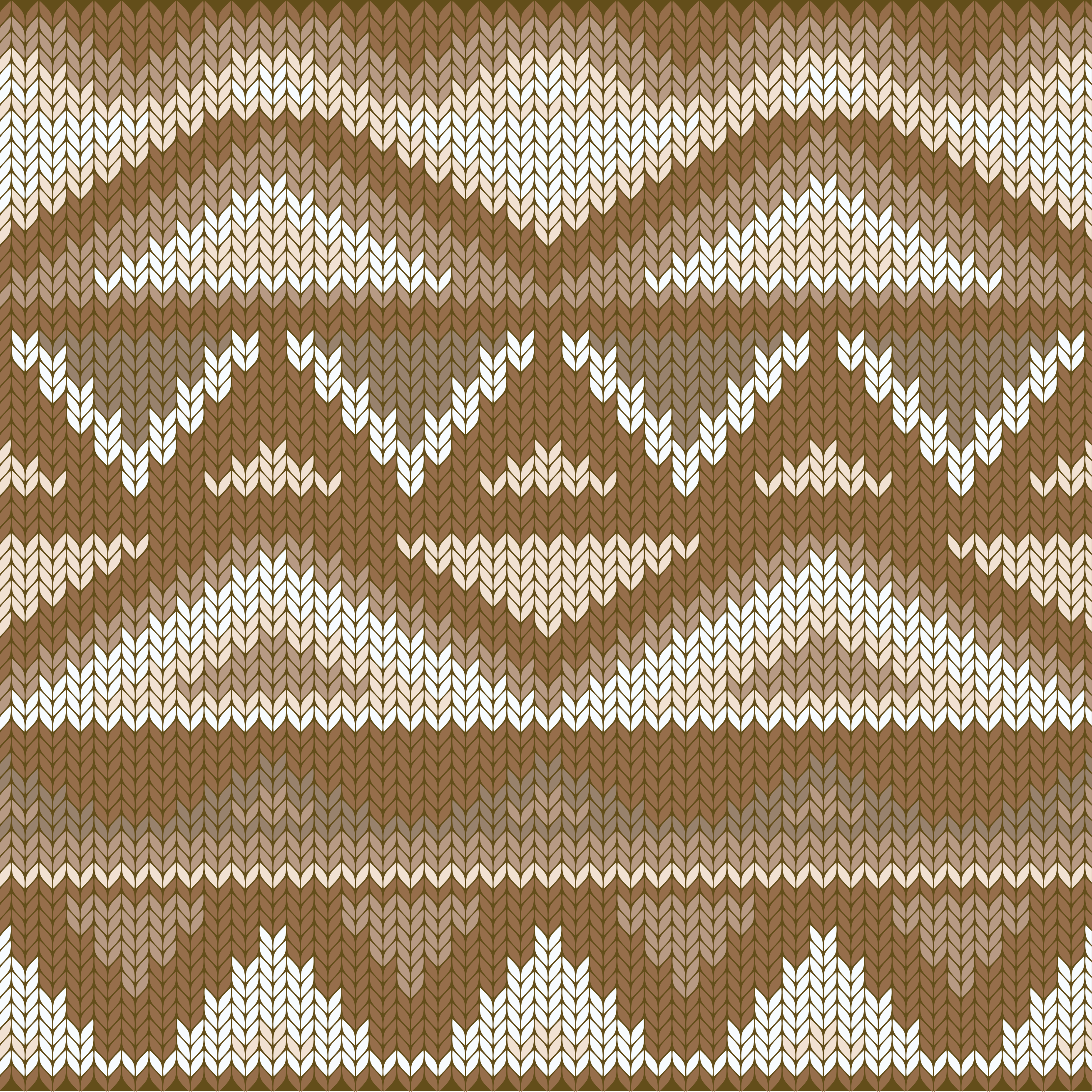 Knitted Motif ethnic vinyl rug - TenStickers