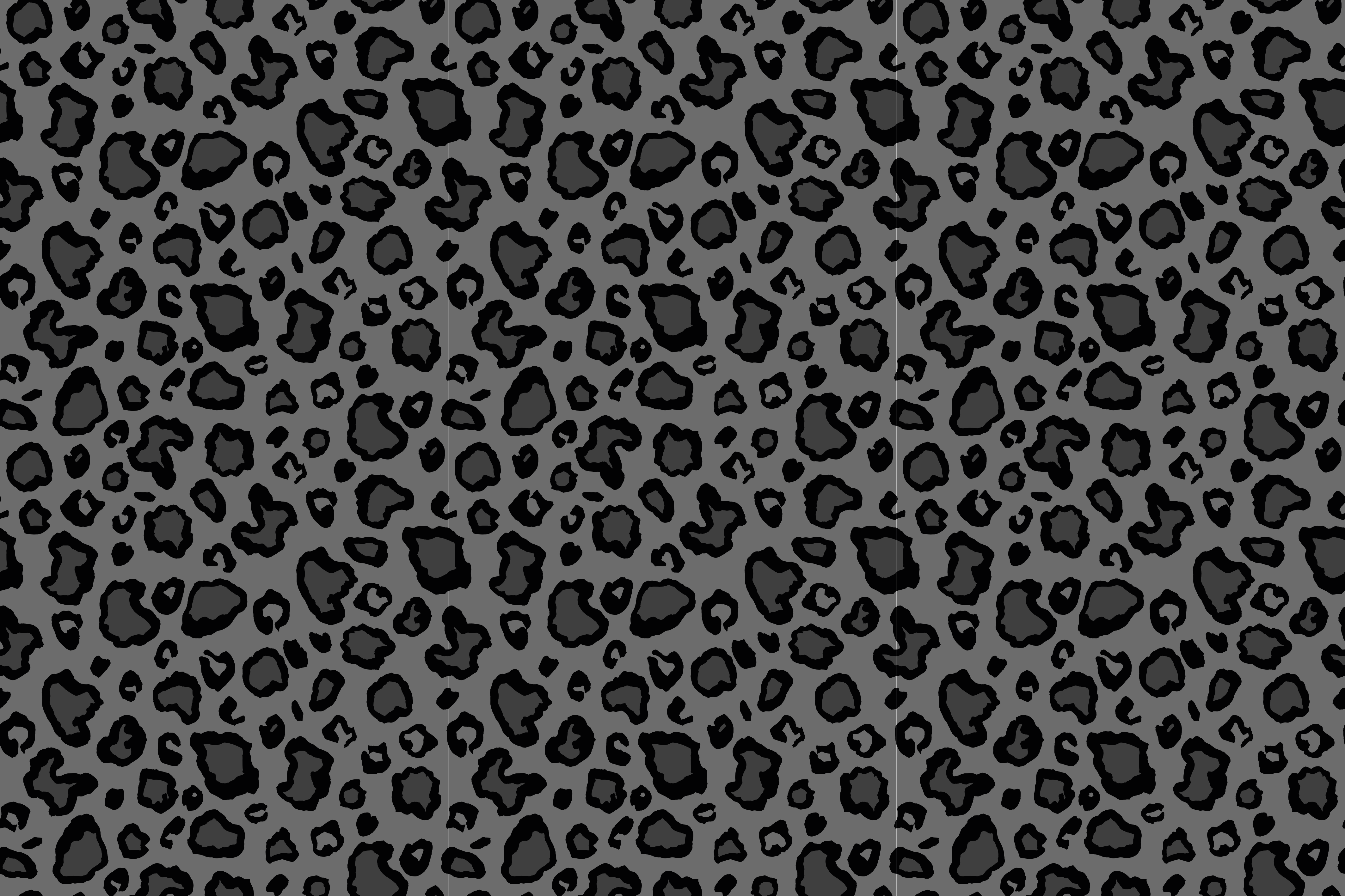 Leopard Spot Aesthetic animal print vinyl rug - TenStickers