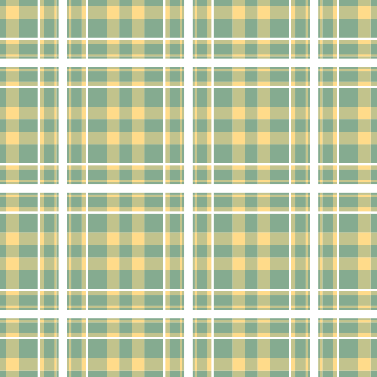 Checked Motif stripes vinyl rug - TenStickers