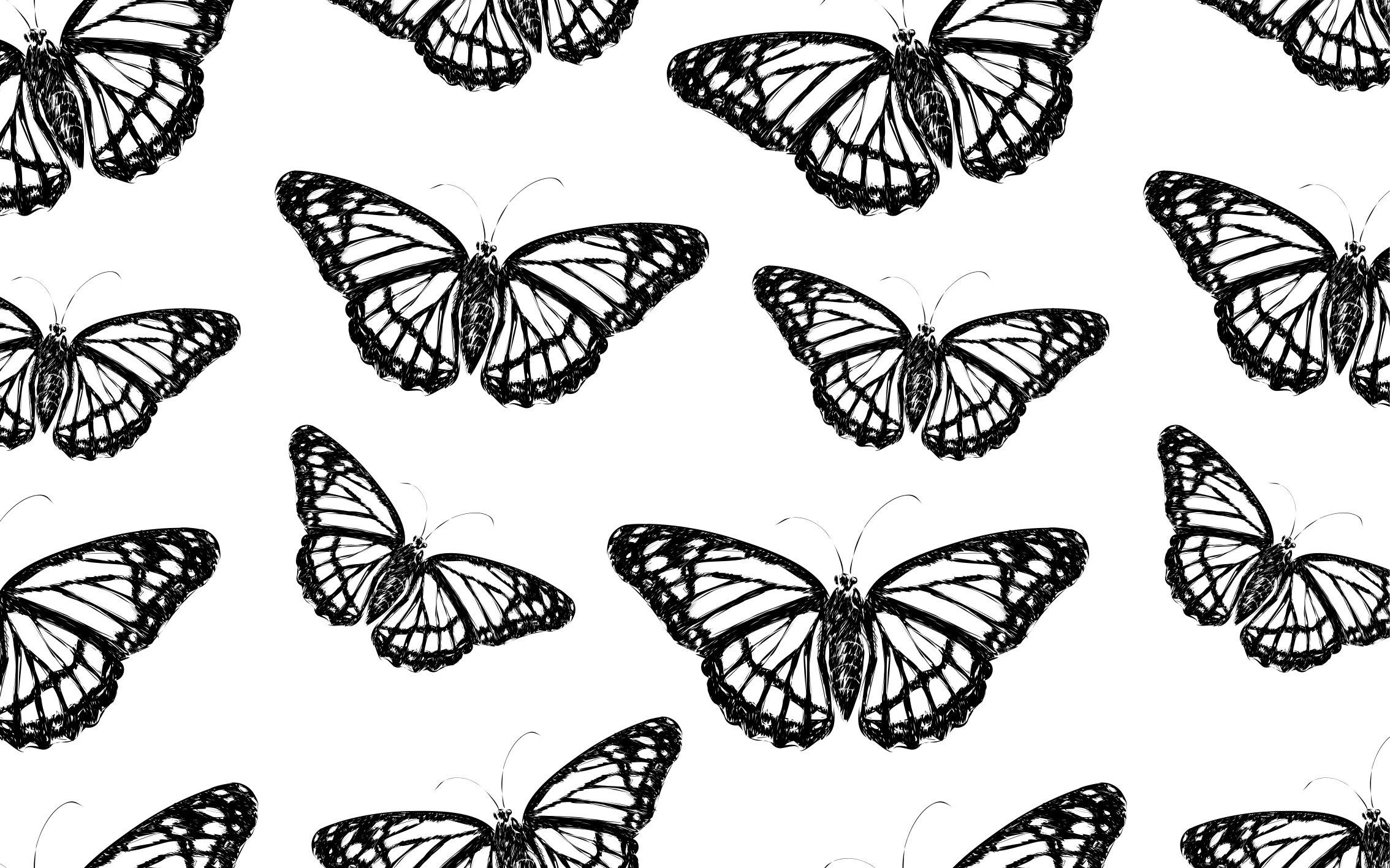 Butterfly Emblem teenage bedroom vinyl rug - TenStickers