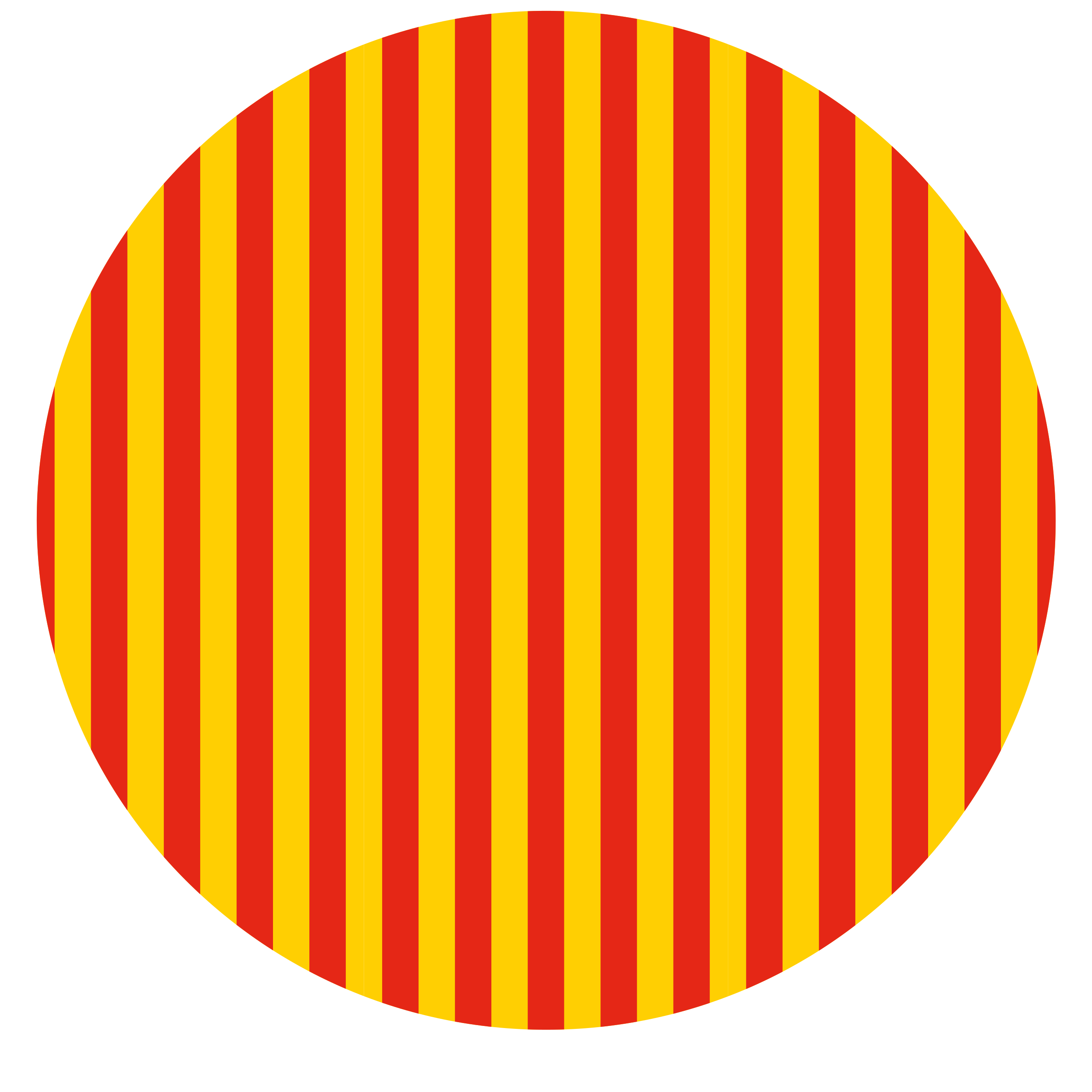 Vibrant striped display stripes vinyl rug - TenStickers