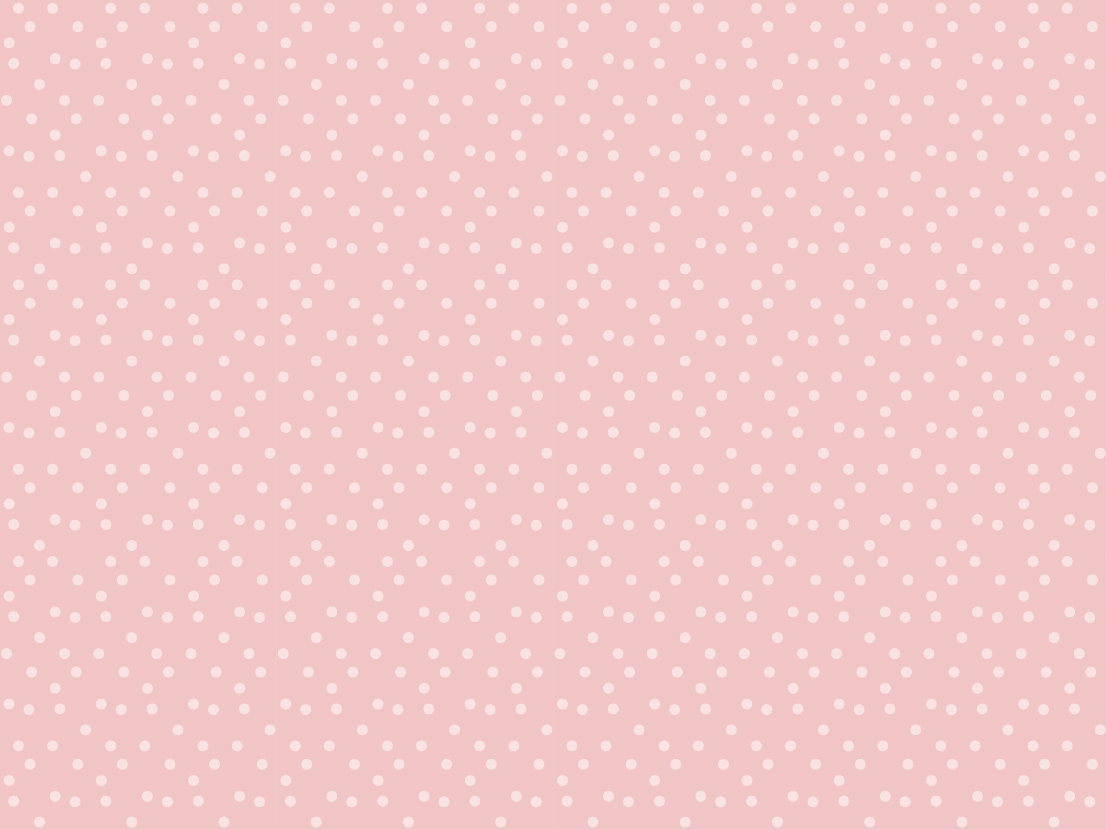 Pink polka dots nursery vinyl rug - TenStickers