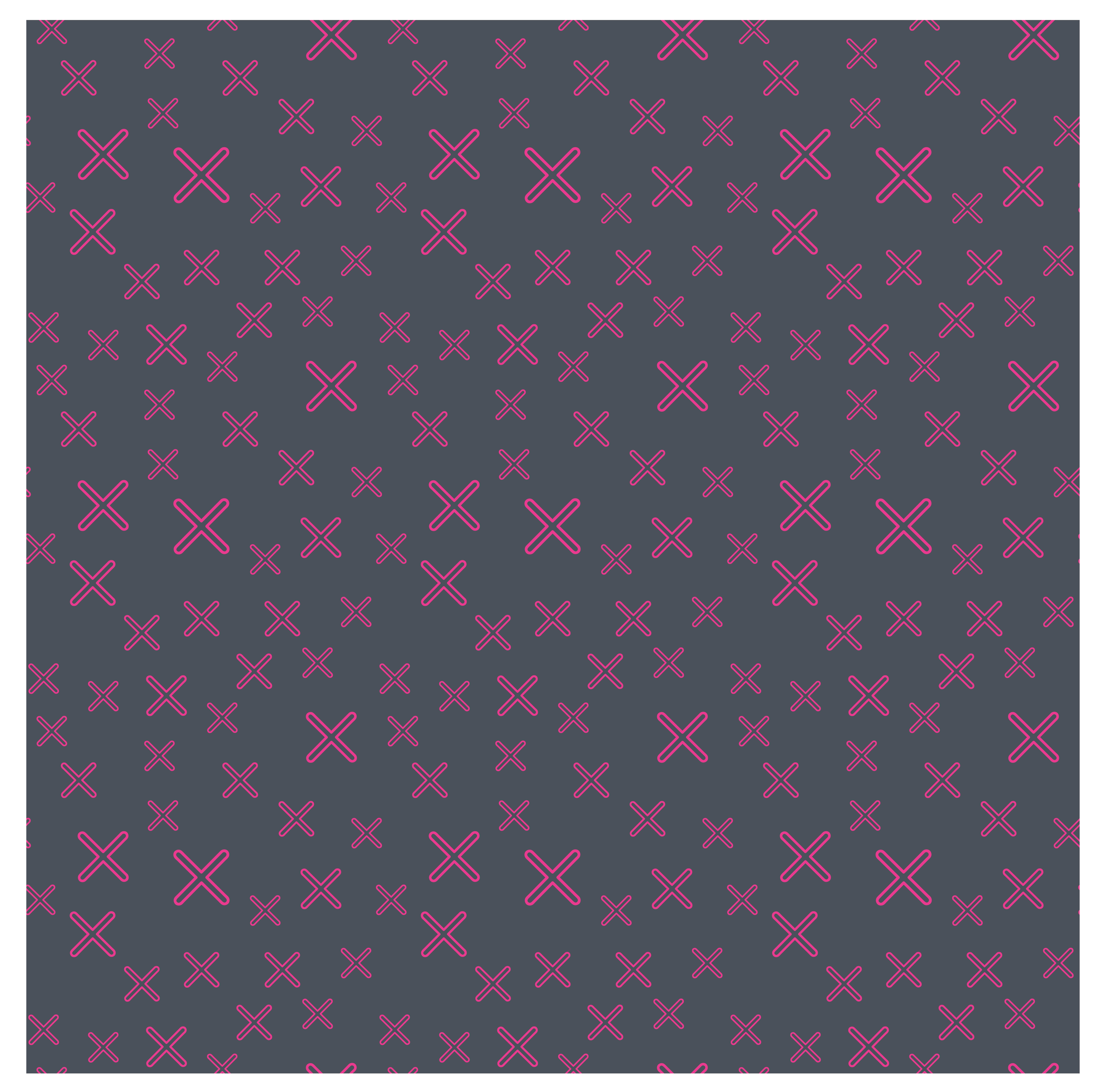 Pink cross patterns teenage bedroom vinyl rug - TenStickers