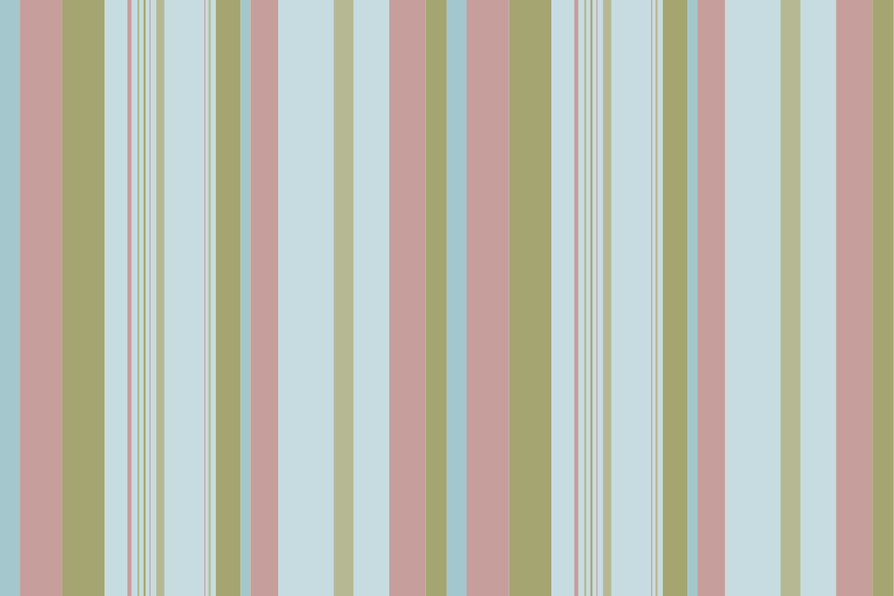 Colourful pastel pattern stripes vinyl rug - TenStickers