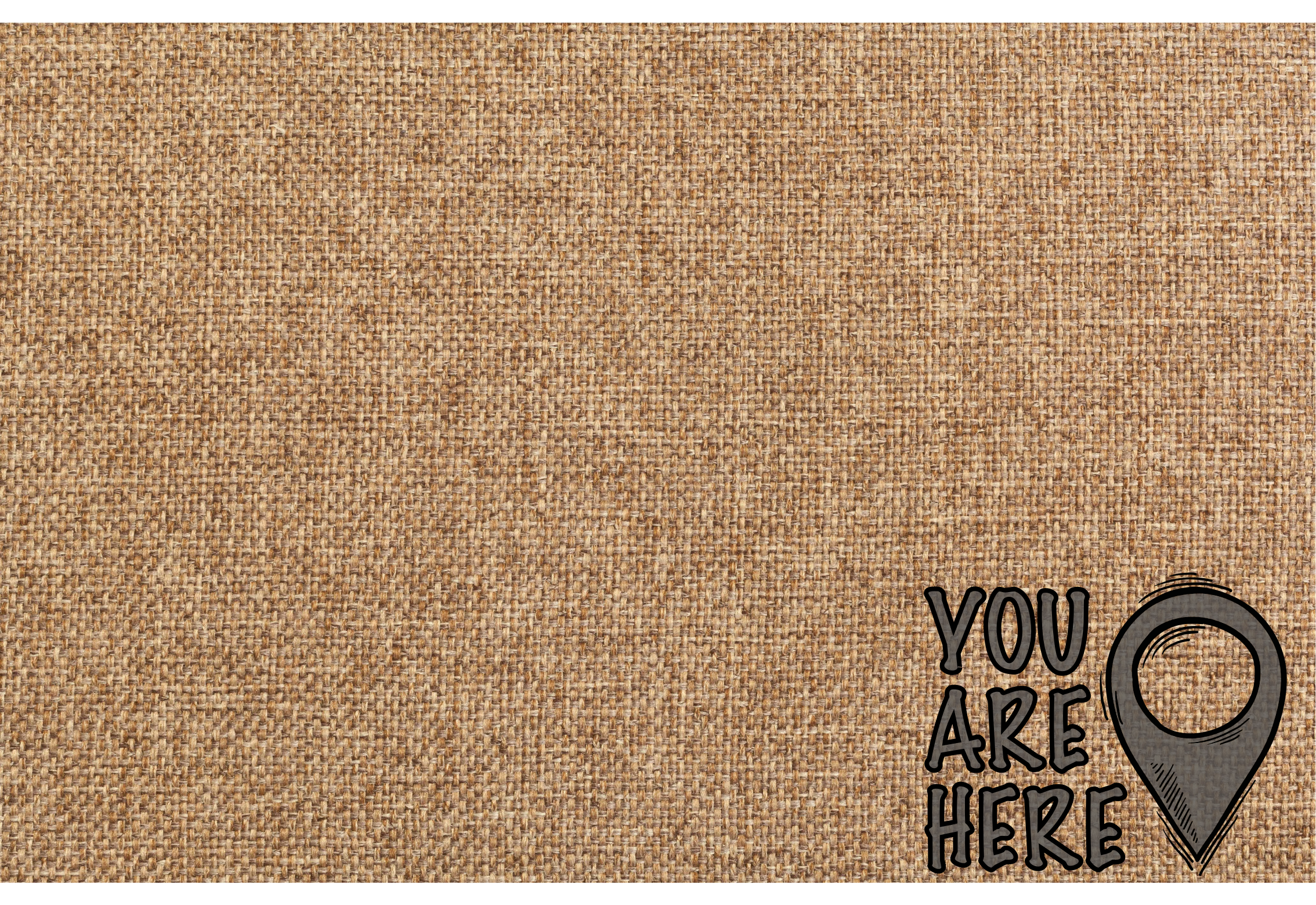 You are located Here  custom rug - TenStickers