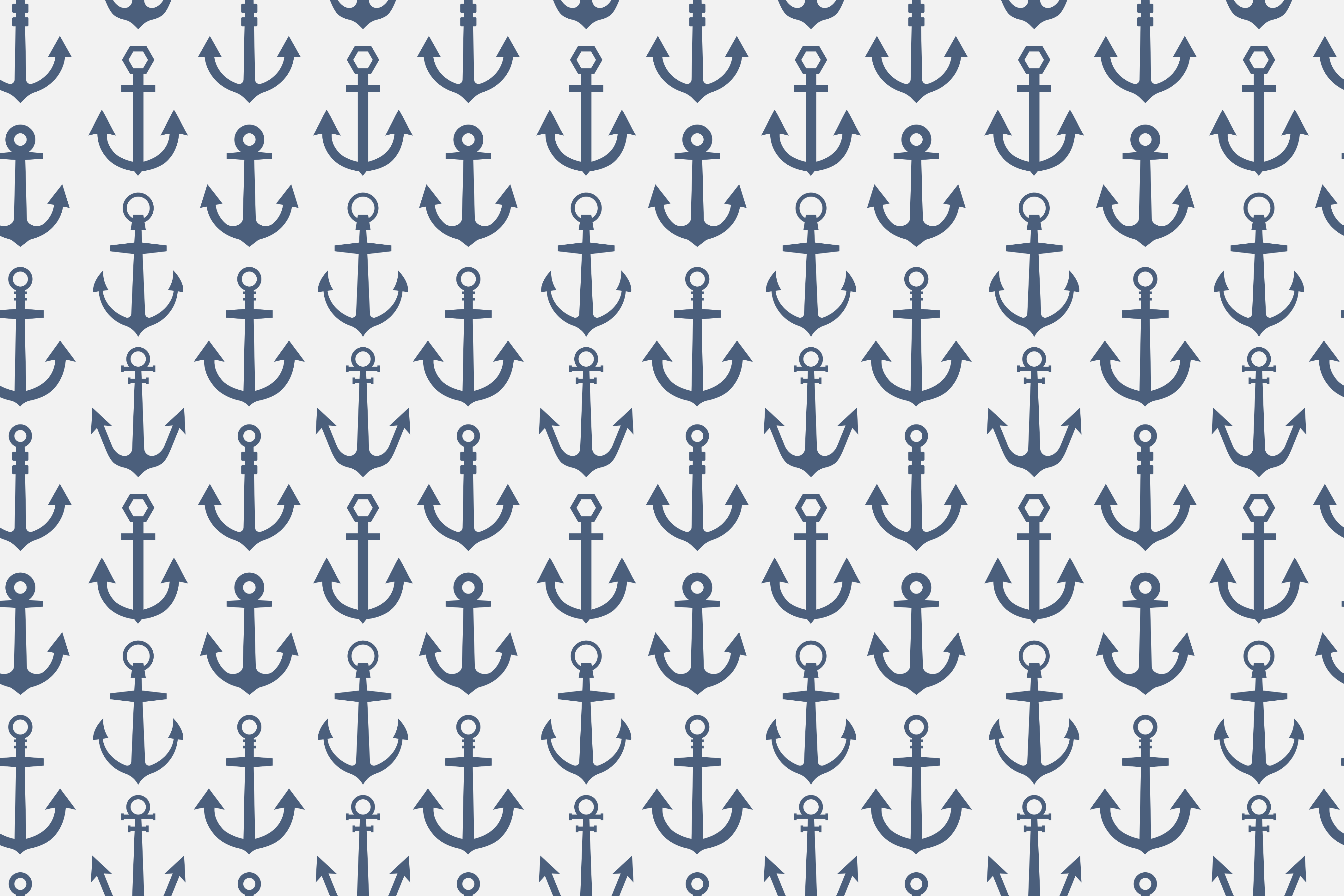 "Hampton Style" anchor set modern rug - TenStickers