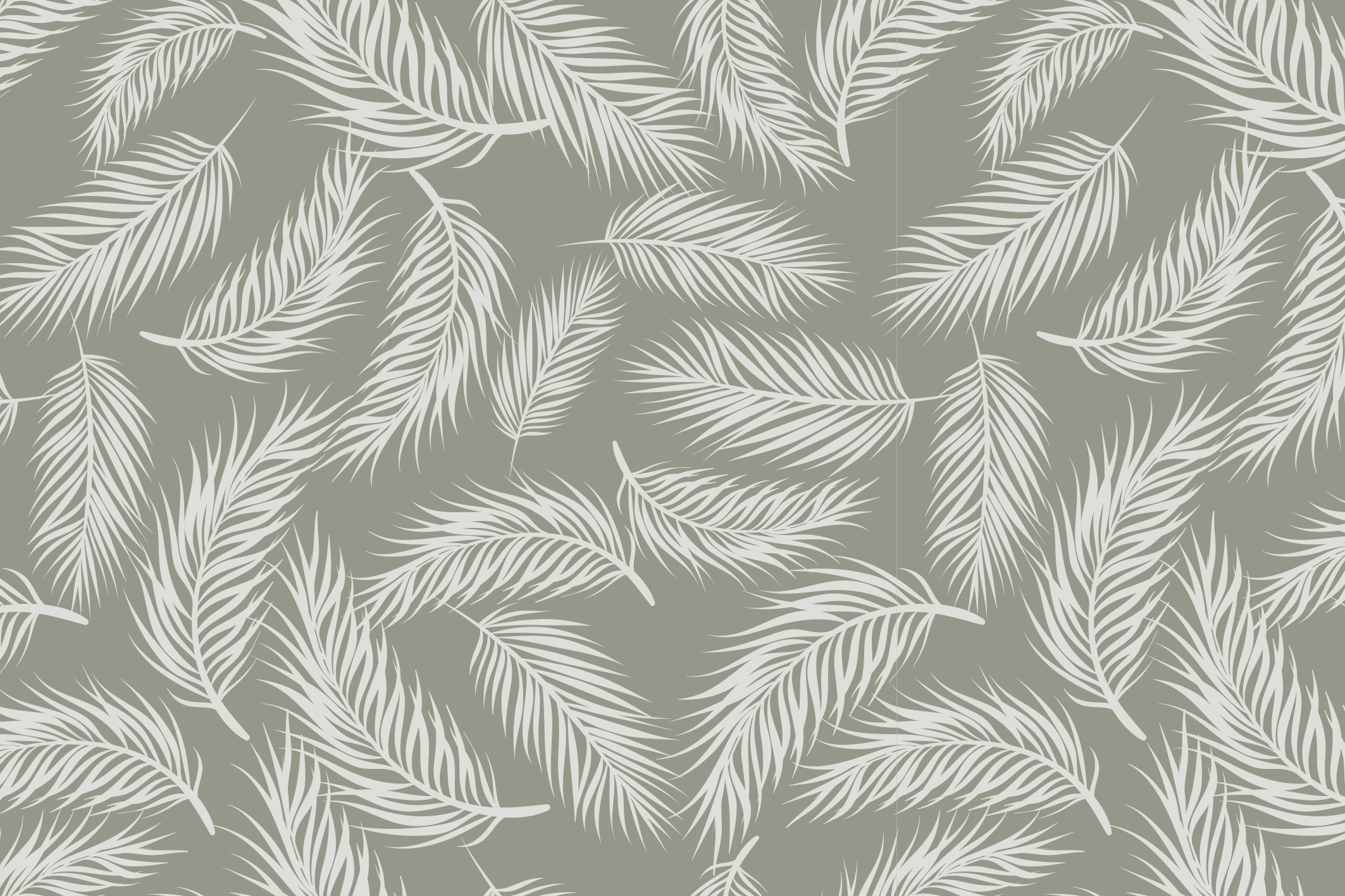 Foliage Botanical Concept nature vinyl rug - TenStickers