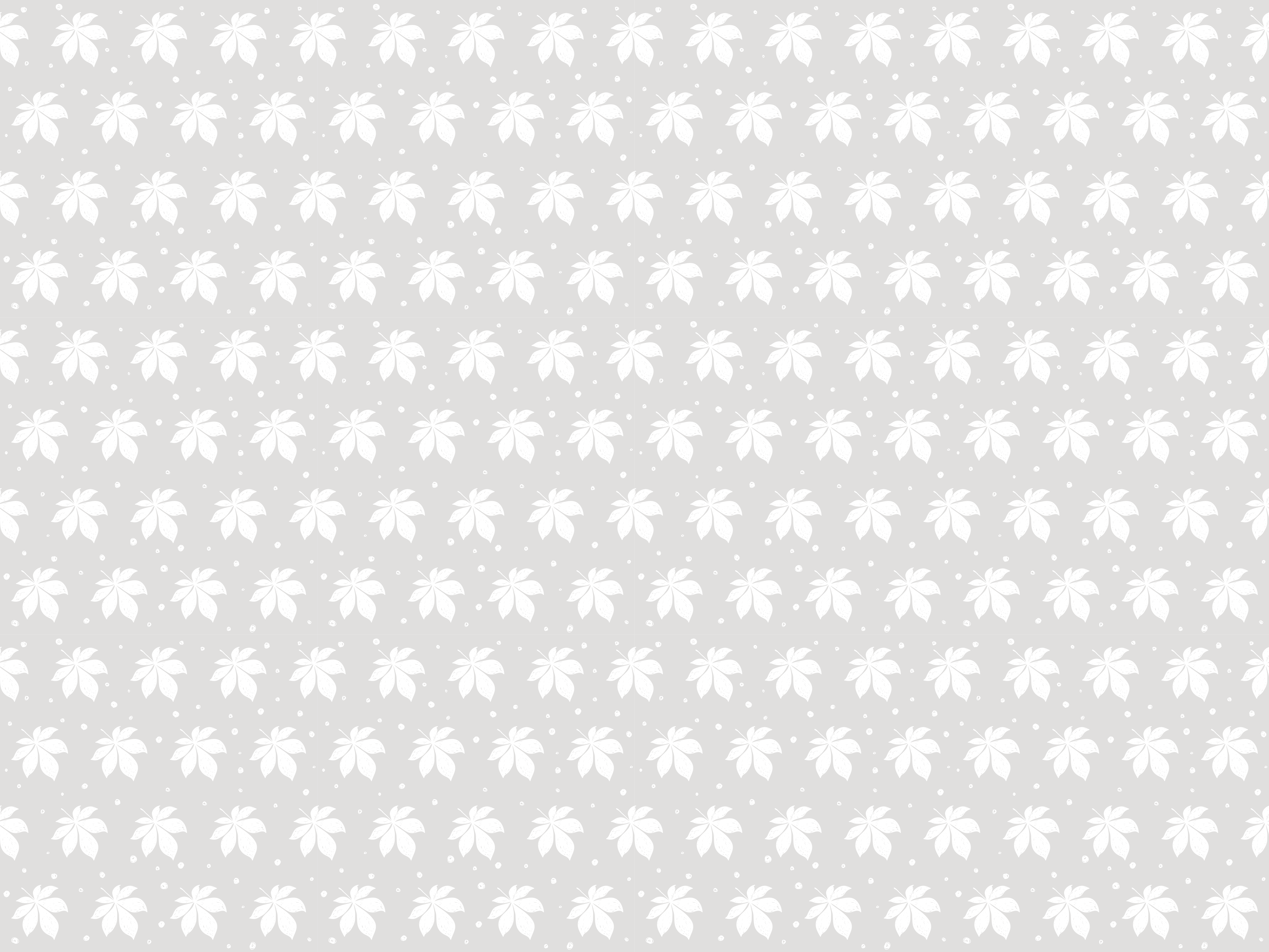 Floral vinyl rug with delicate botanical design - TenStickers