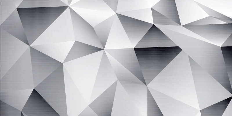 Silver cosmic geometric entrance hall tiles - TenStickers