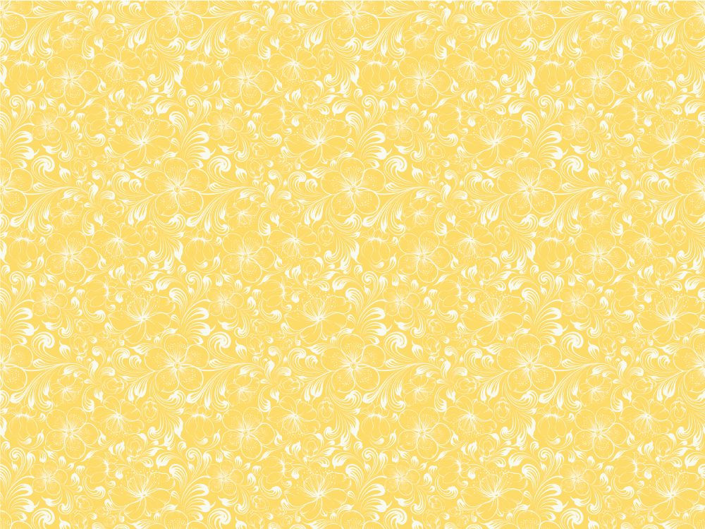 Floral Patterned Design flower vinyl rug - TenStickers