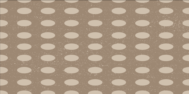 Neutral Polka Dot Pattern stripes vinyl carpet - TenStickers