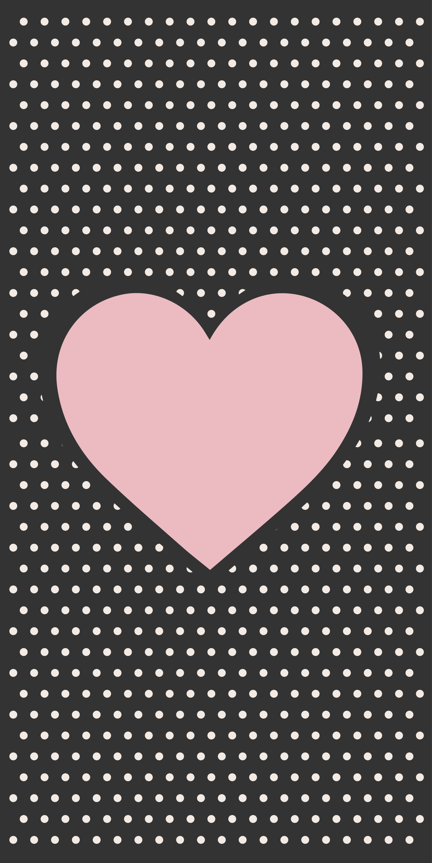 Polka heart kids vinyl rug - TenStickers