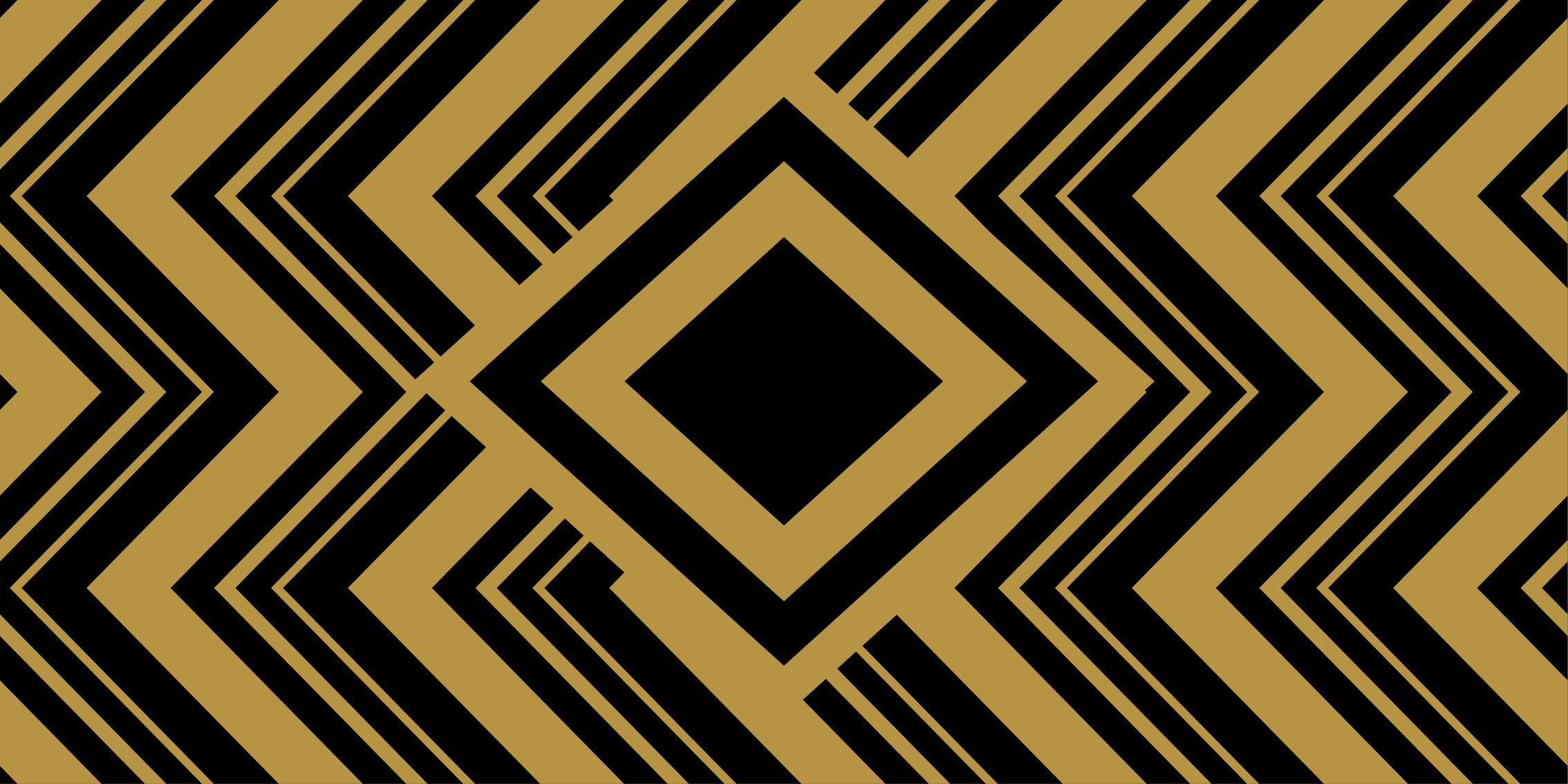 Geometric vinyl rug in striking contrast - TenStickers