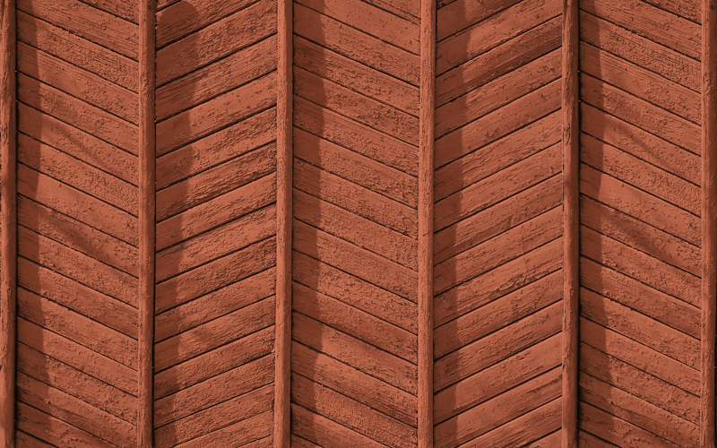 Diagonal wood rustic style wood effect rug - TenStickers