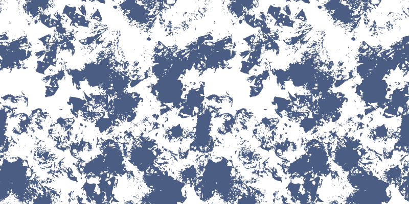 Blue Abstract Animal Pattern textured vinyl rug - TenStickers