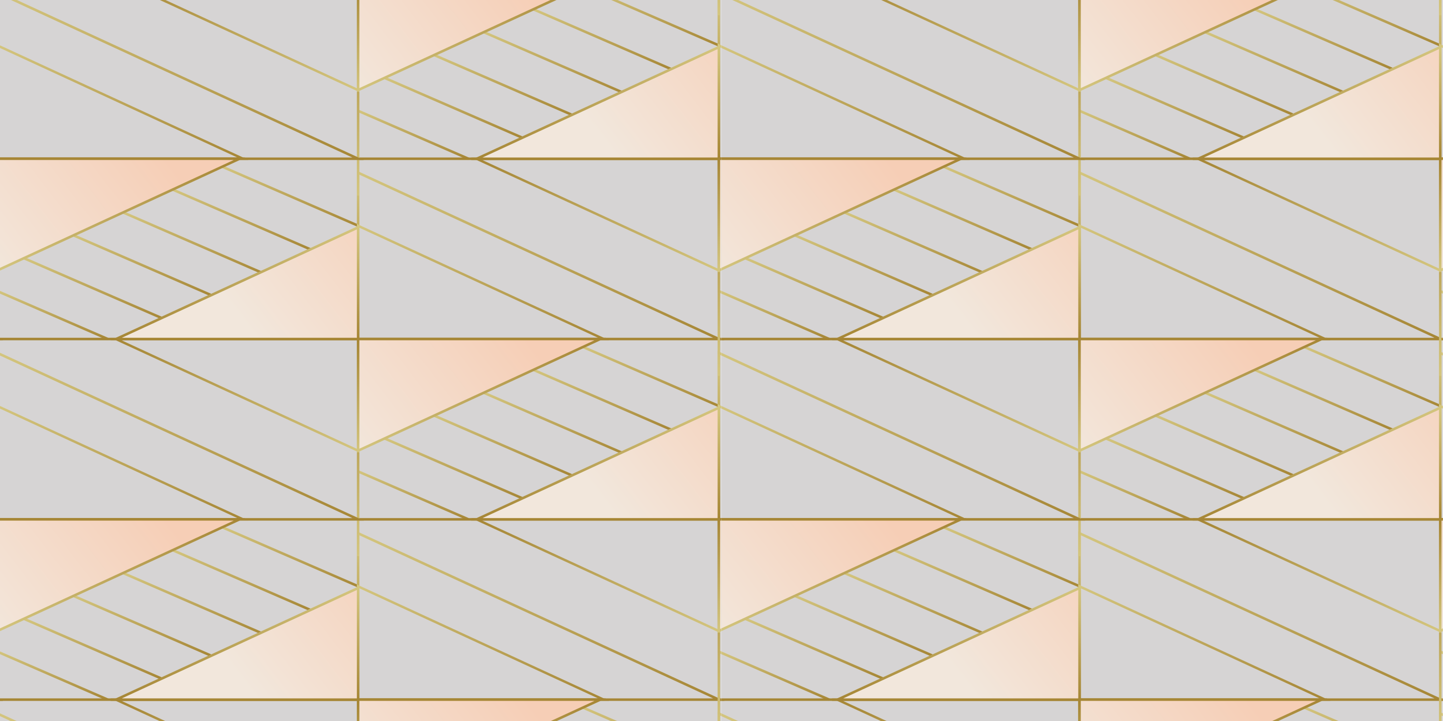 Pink and grey art deco style pattern room rug - TenStickers